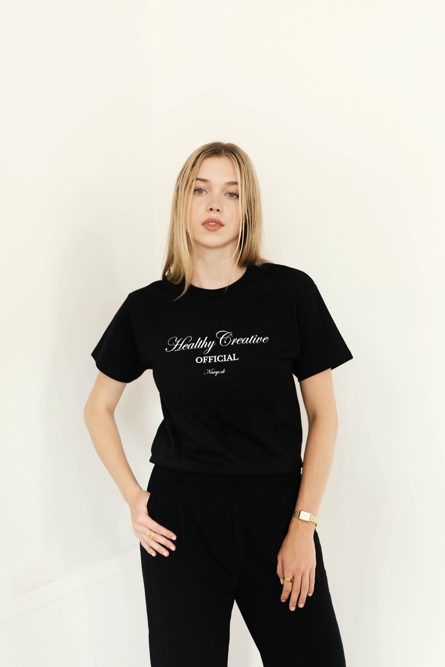 Script Healthy Creative T-Shirt