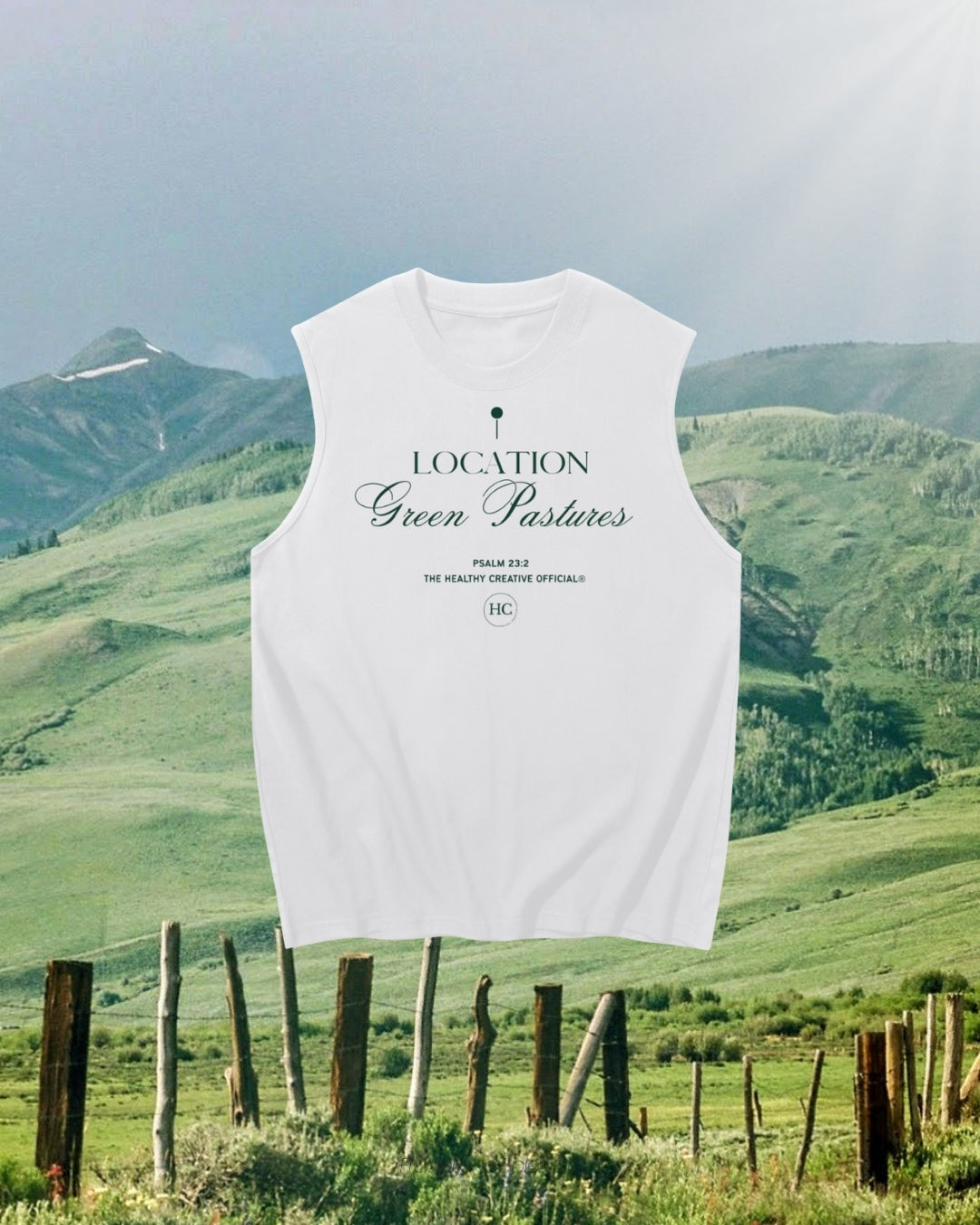 Green pastures tank