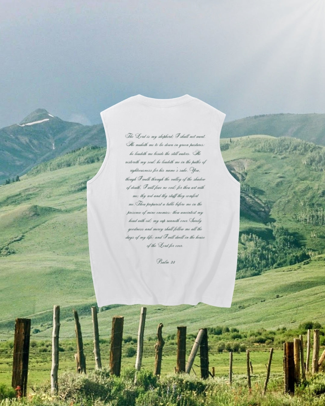 Green pastures tank