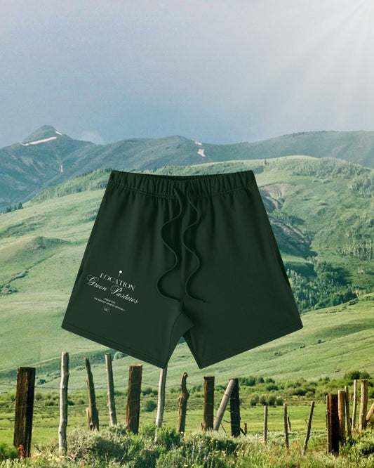 Green pastures lounge shorts